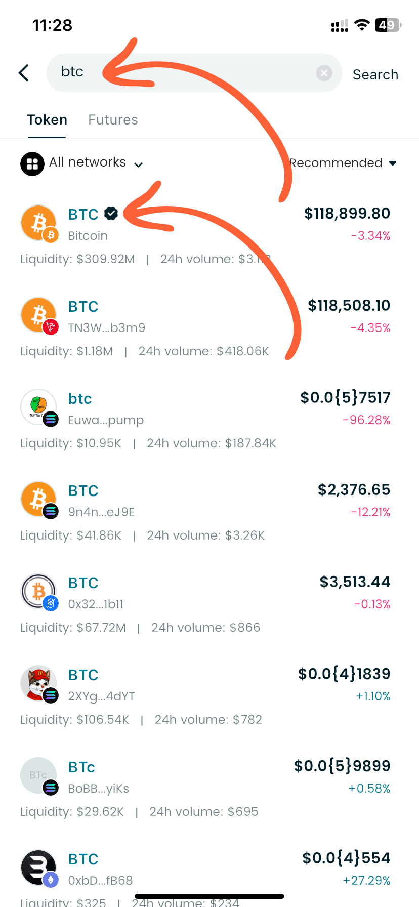 How to Buy Bitcoin (BTC) on Bitget Wallet? image 3