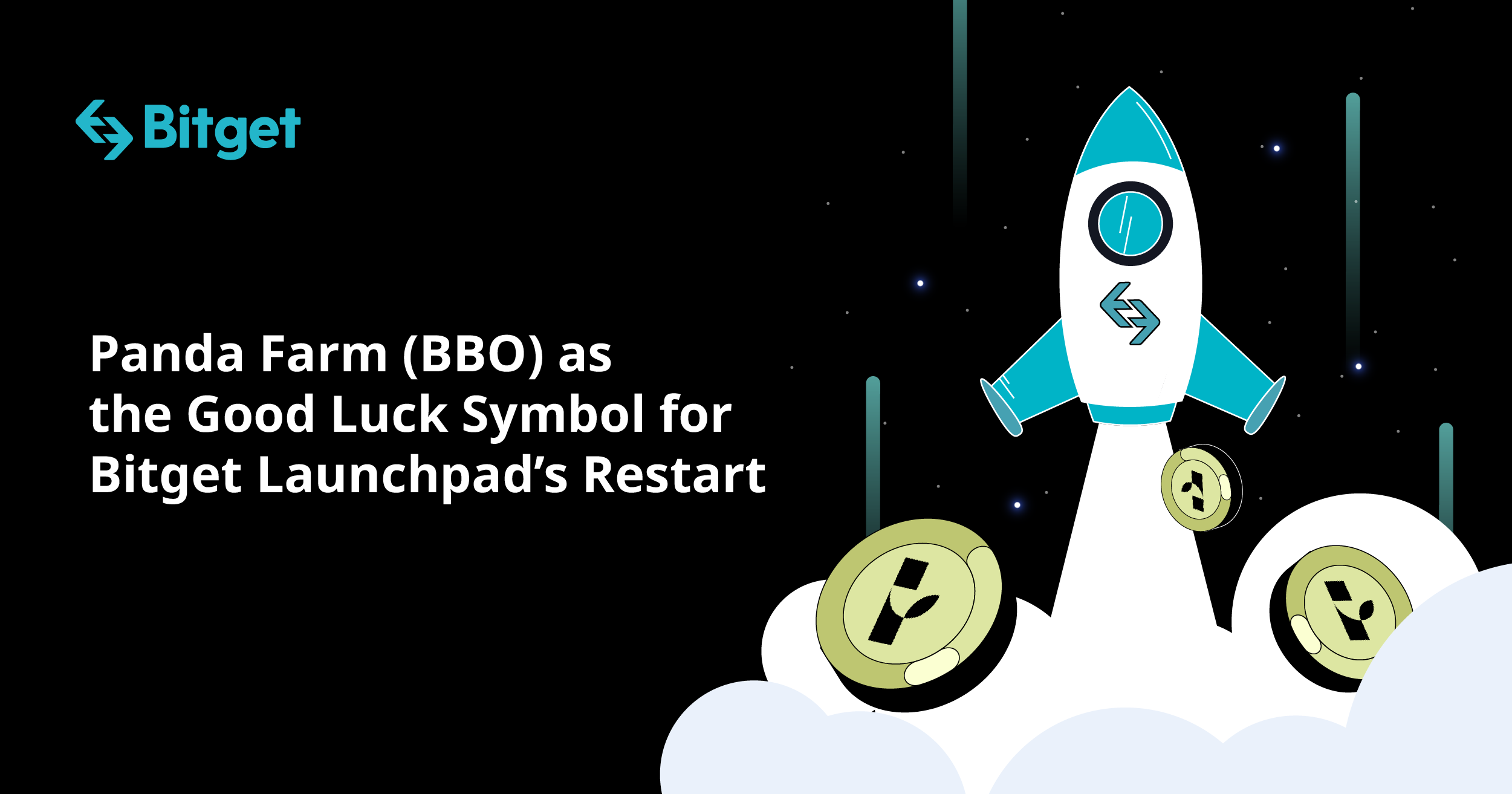 Panda Farm (BBO) as the Good Luck Symbol for Bitget Launchpad’s Restart