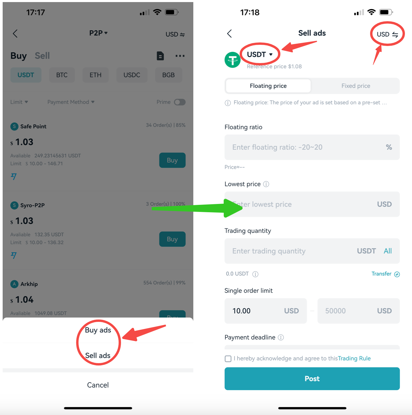 Bitget P2P Merchant Guideline image 4