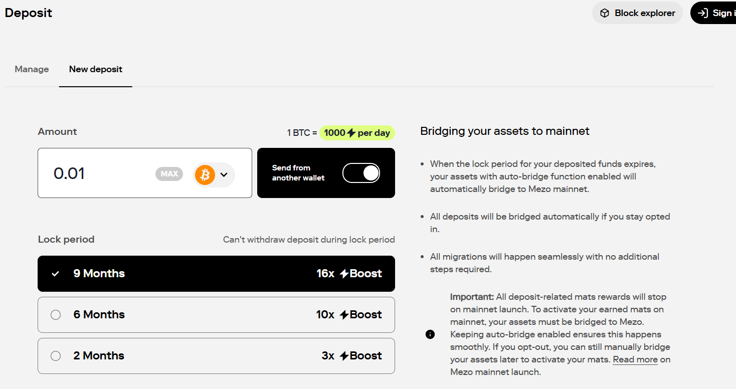 Mezo Airdrop Guide: How to Participate and Claim $MEZO Rewards? image 4