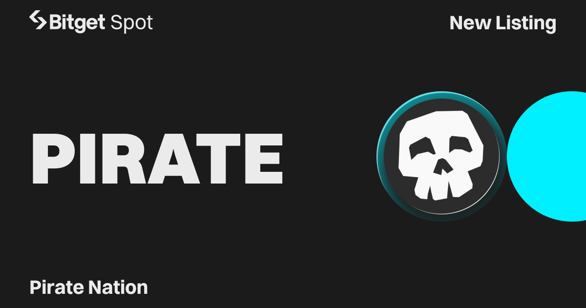 Bitget Adds Pirate Nation (PIRATE) GameFi Token on PoolX 