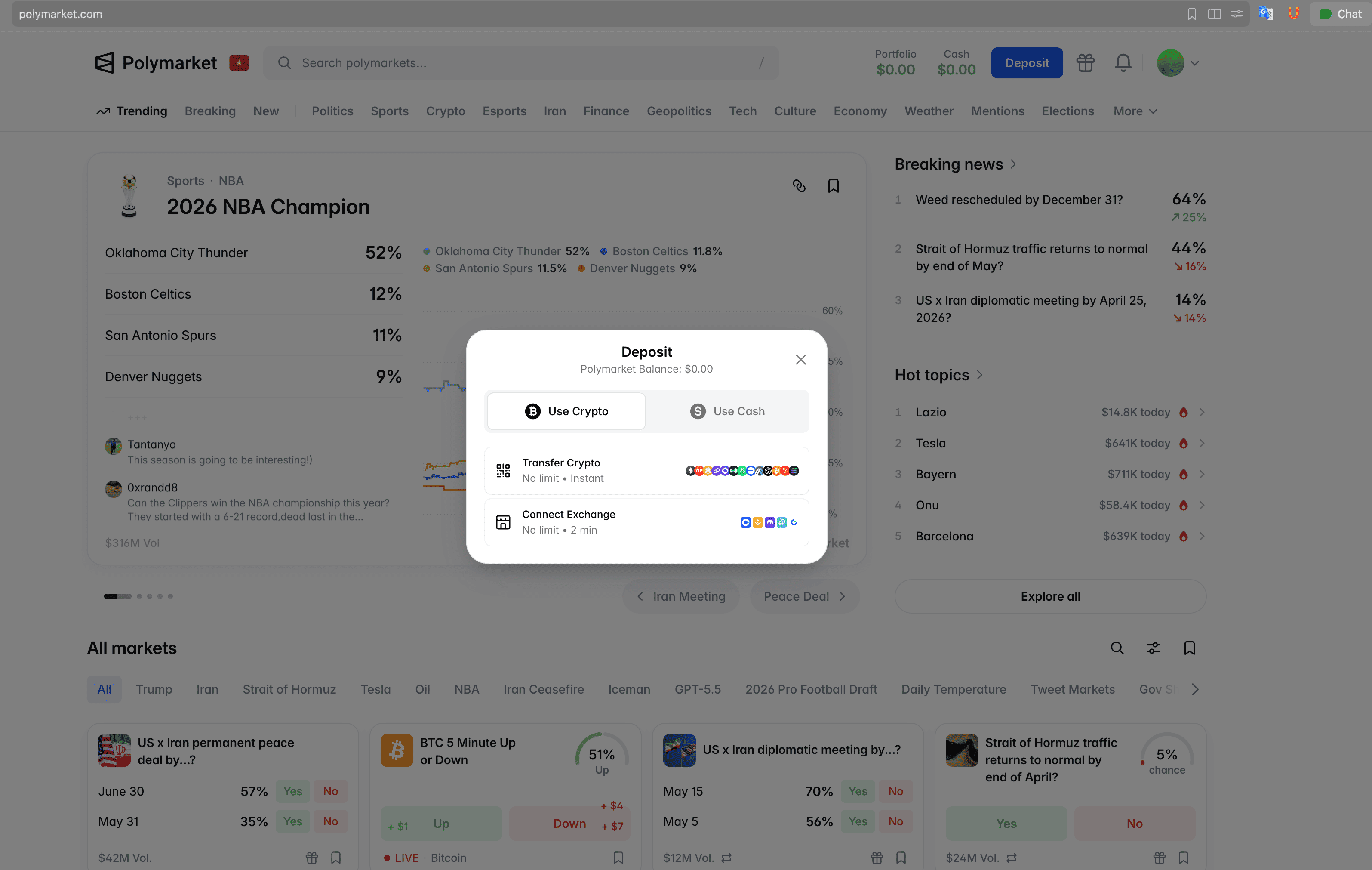Polymarket UK Deposit Guide: How to Deposit Money in the United Kingdom? image 1