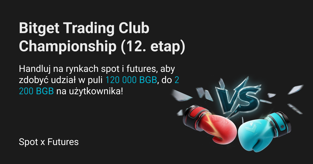 Bitget Trading Club Championship (етап 12) – торгуйте на споті та фʼючерсами й отримайте частку від 120 000 BGB, до 2 200 BGB на користувача! image 0