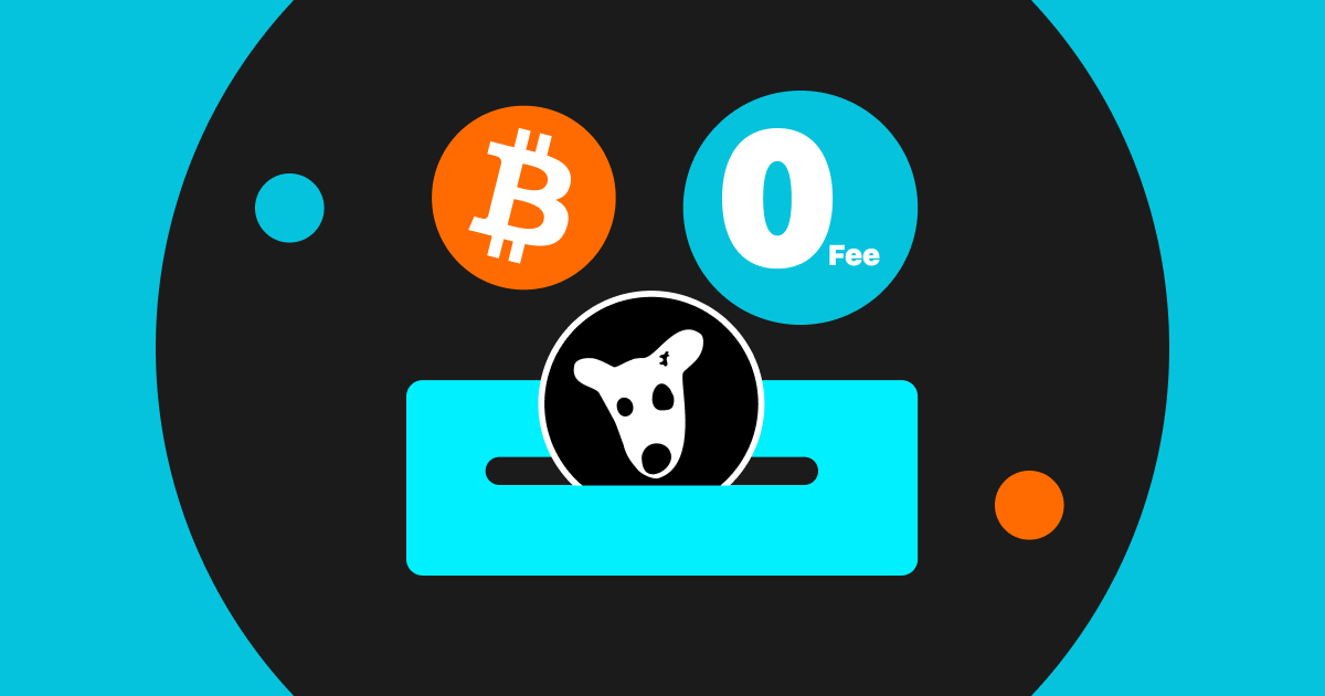 إيداع عملة DOGS بدون رسوم طاقة على Bitget