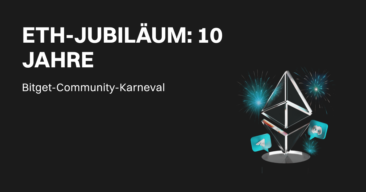 Aktion zum 10-jährigen ETH-Jubiläum – Bitget-Community-Karneval image 0