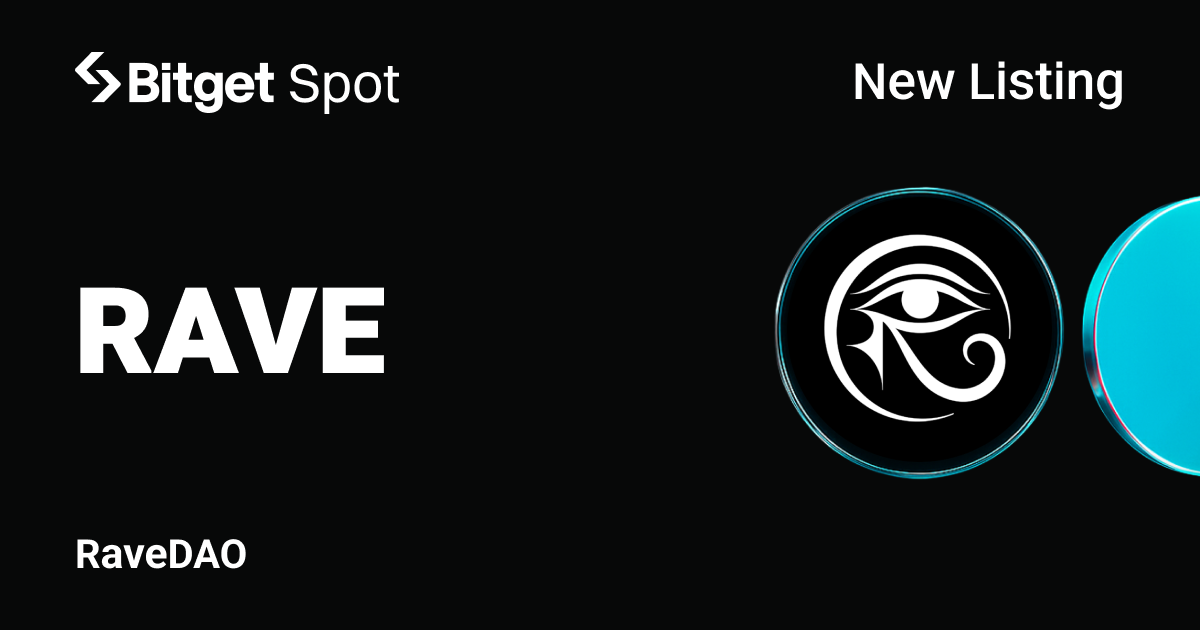 Bitget lists RaveDAO (RAVE) for Spot Trading
