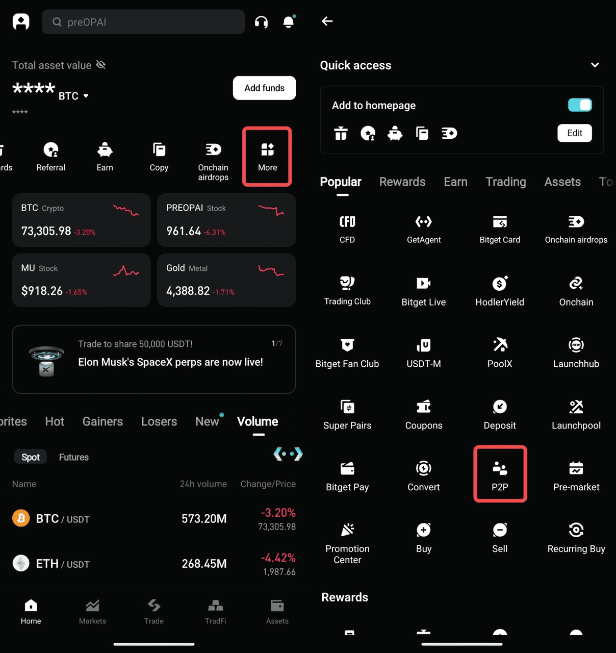 How to Buy Cryptocurrency on Bitget via P2P? - Mobile App Guide