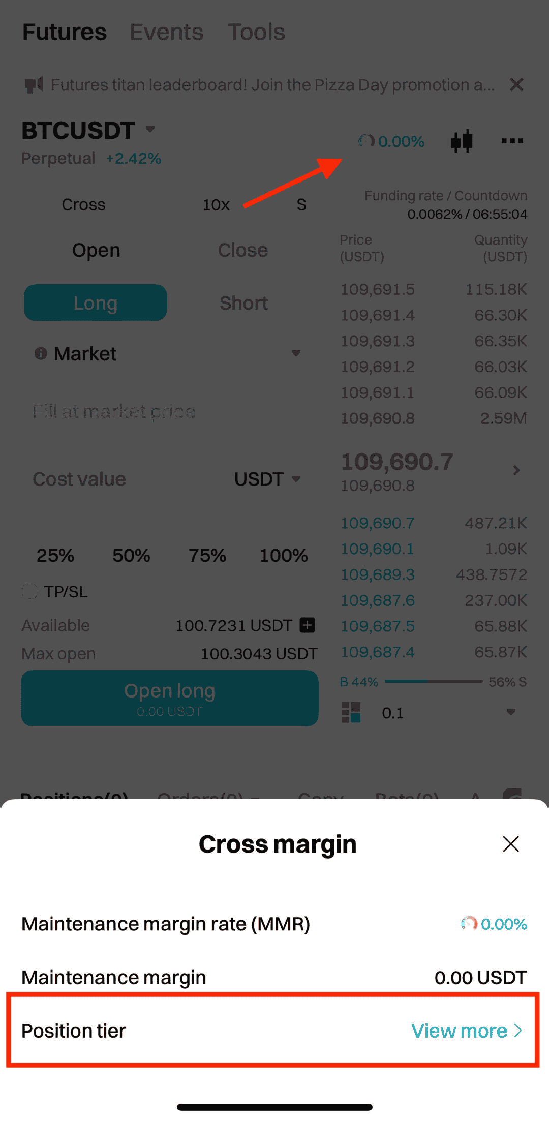 Bitget Futures—Position Tier System Explained image 1