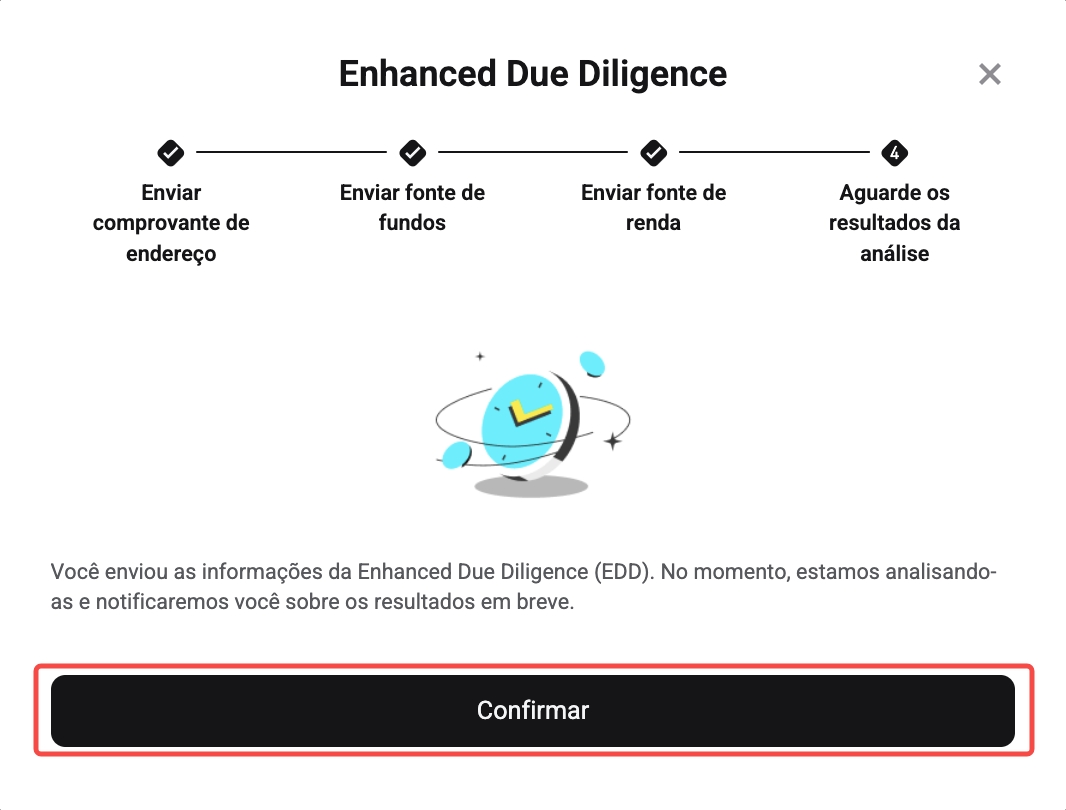 Como concluir a Enhanced Due Diligence (EDD) da minha conta Bitget? – Guia do site