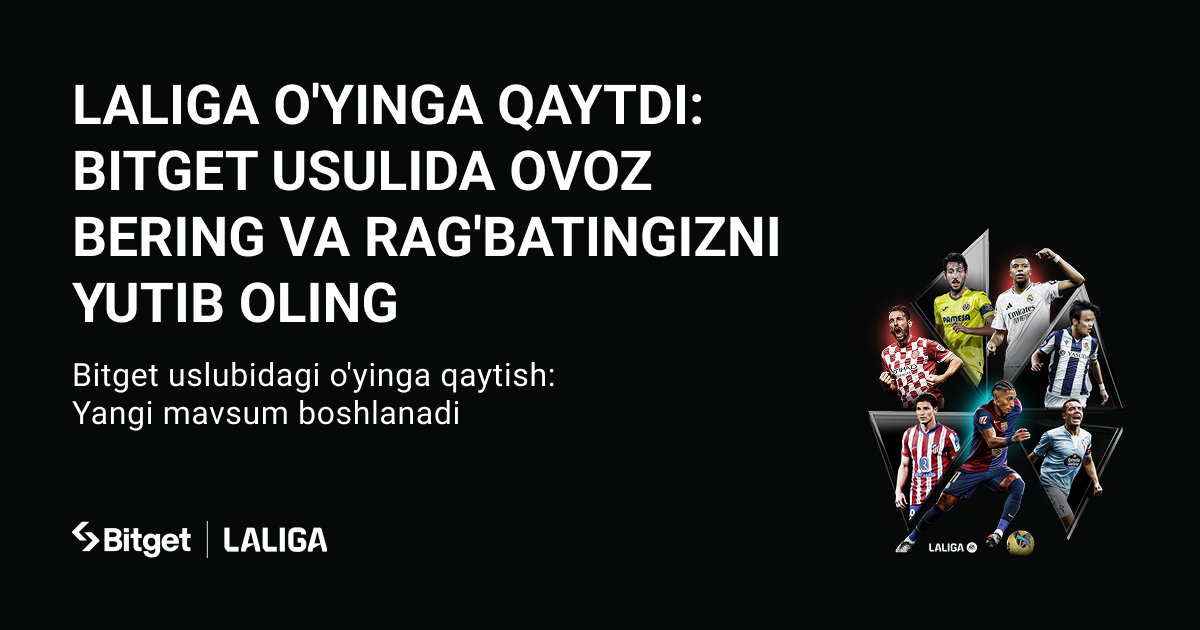 Bitget uslubidagi o'yinga qaytish: Yangi mavsum boshlanadi image 0