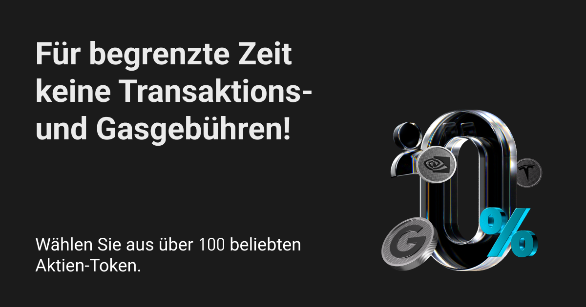 Das gebührenfreie Trading mit Aktien-Token bei Bitget ist nur für begrenzte Zeit verfügbar! image 0