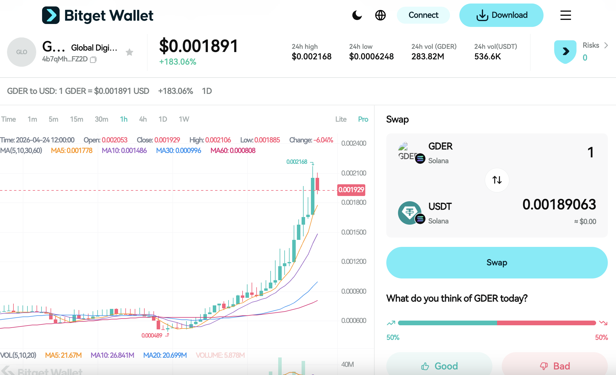 What Is Global Digital Energy Reserve (GDER): The Energy Crypto Token Surging to $19M FDV image 2