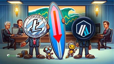 As Litecoin (LTC) Faces a 15% Weekly Slump, Can Chainlink (LINK) and Arbitrum (ARB) Navigate the Bitcoin ETF Wave?