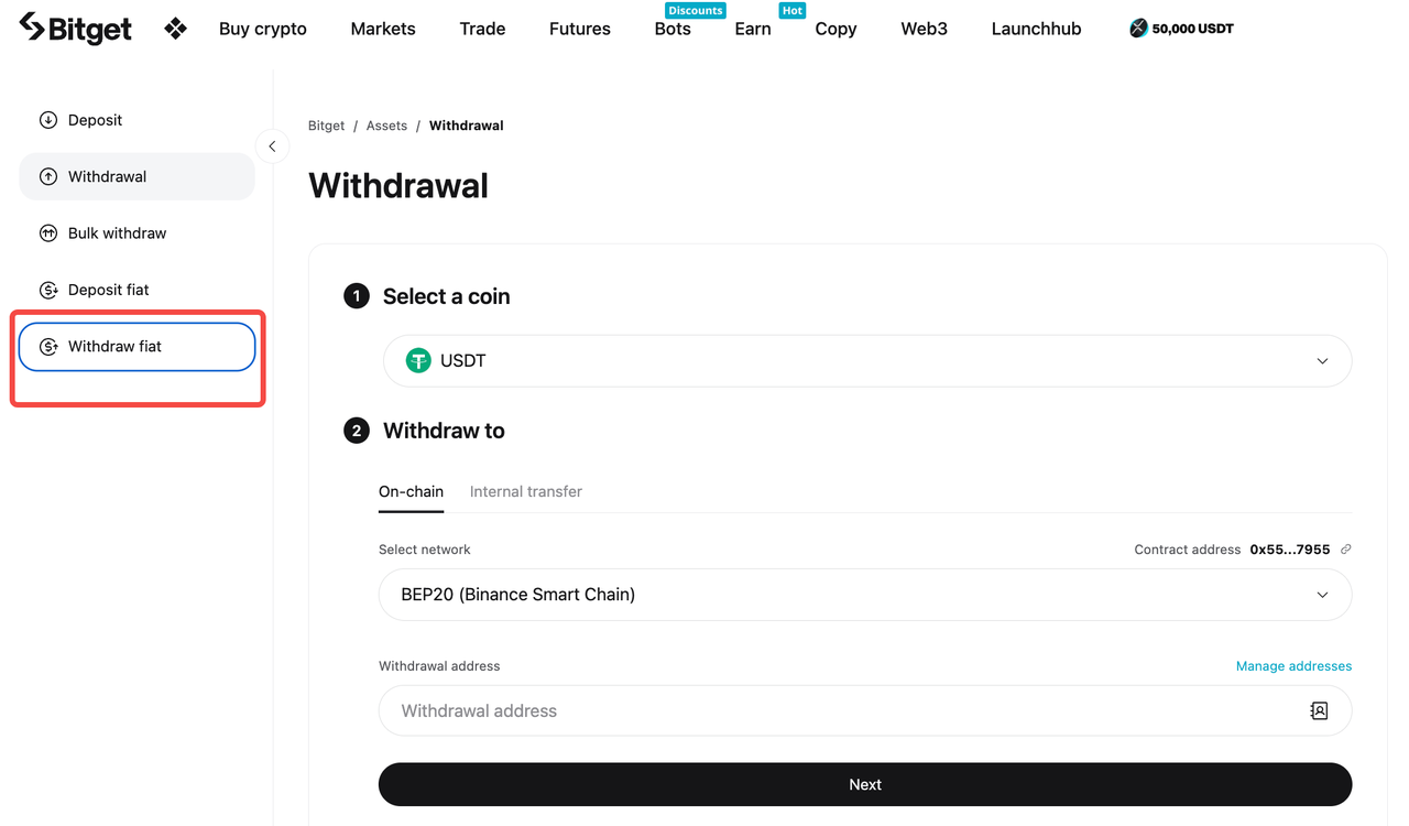How to Withdraw VND on Bitget? image 1