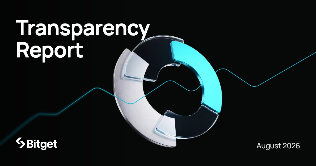 Bitget August 2026 Transparency Report