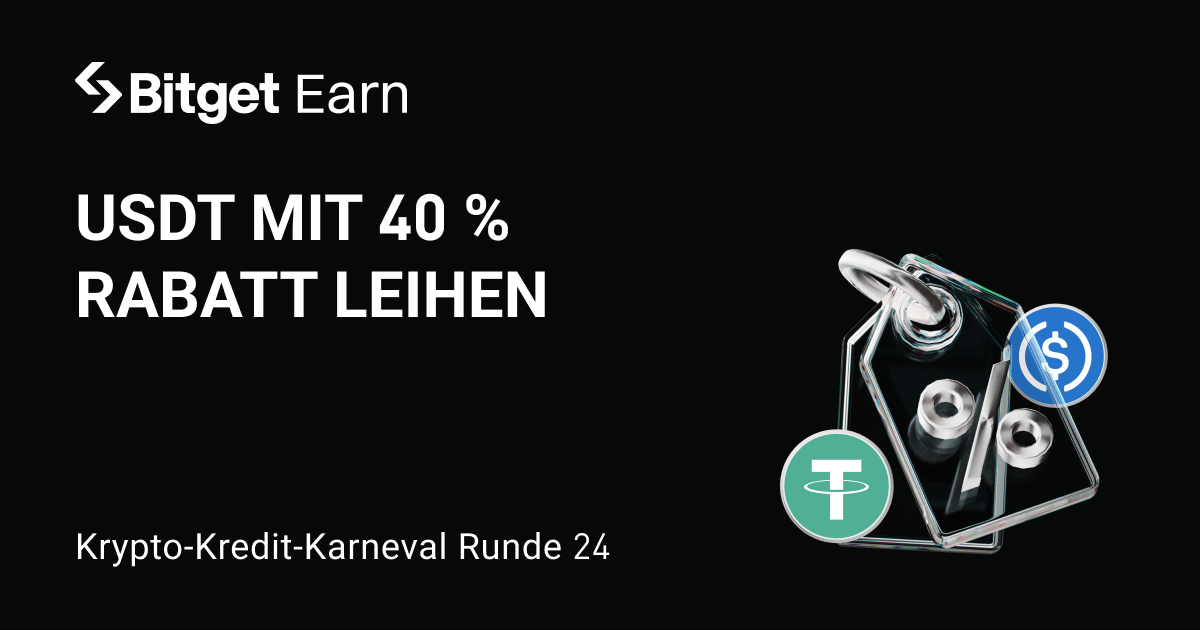 Krypto-Kredit-Karneval Runde 24: USDT, USDC leihen und von einem APR-Rabatt von bis zu 40 % profitieren. image 0