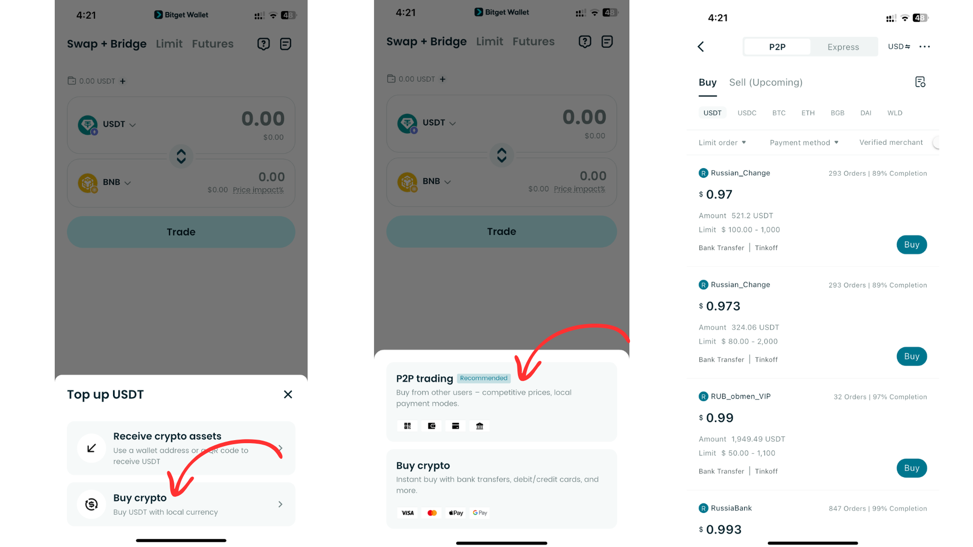How to Buy BNB Chain (BNB) on Bitget Wallet? image 8