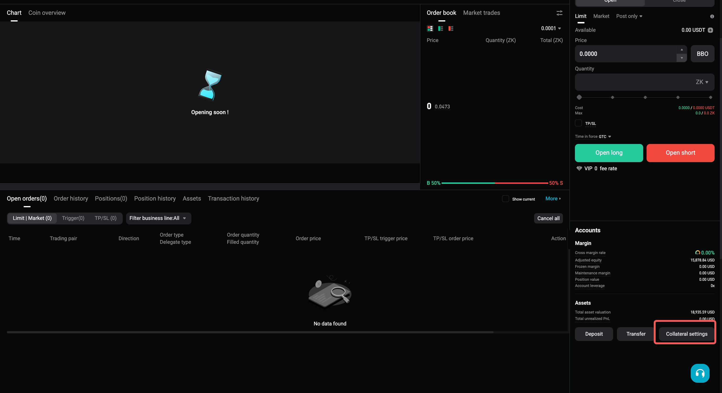 How to Manage Collateral Settings in Unified Trading Account?