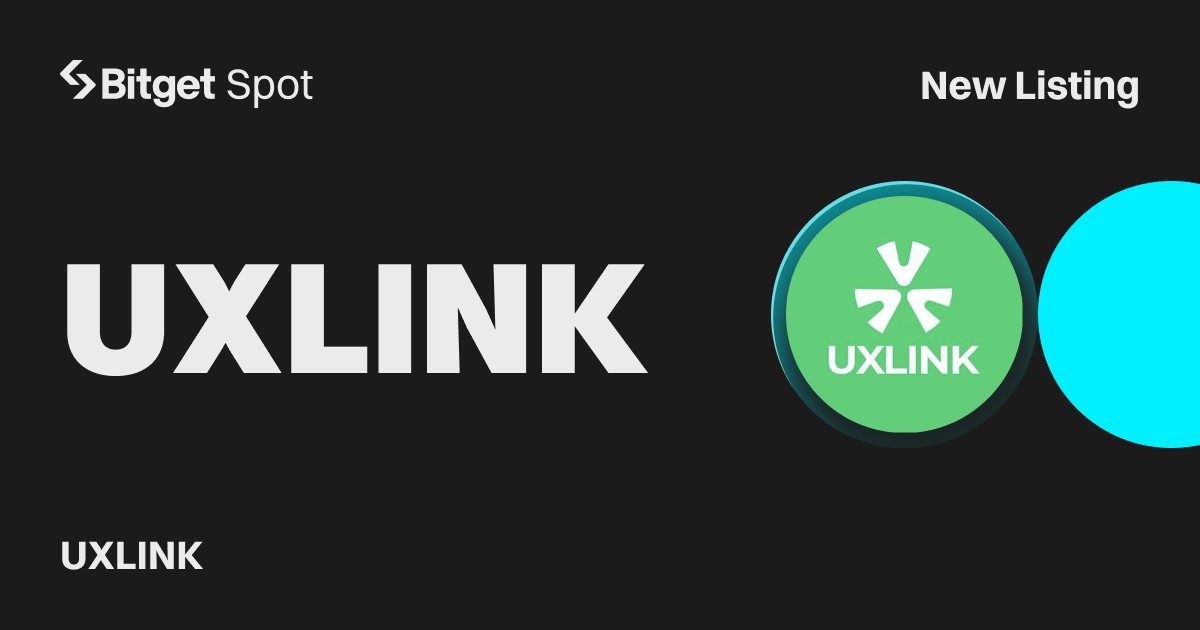 UXLink (UXLINK) listed on Bitget under Web3 and SocialFi Zone 