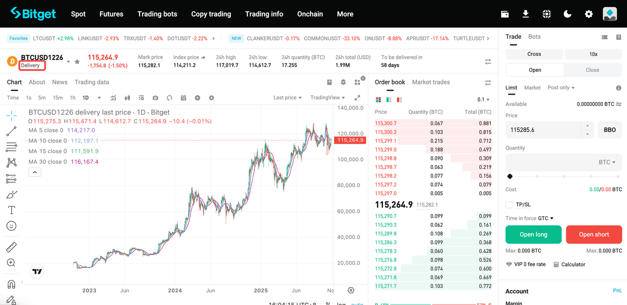 Bitget Beginner's Guide—Understanding Perpetual and Delivery Futures image 1