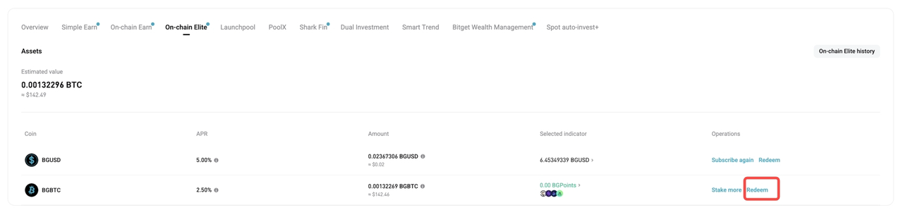 BGBTC: How to Stake your BTC and Earn Passive Yield on Bitget Website? image 5