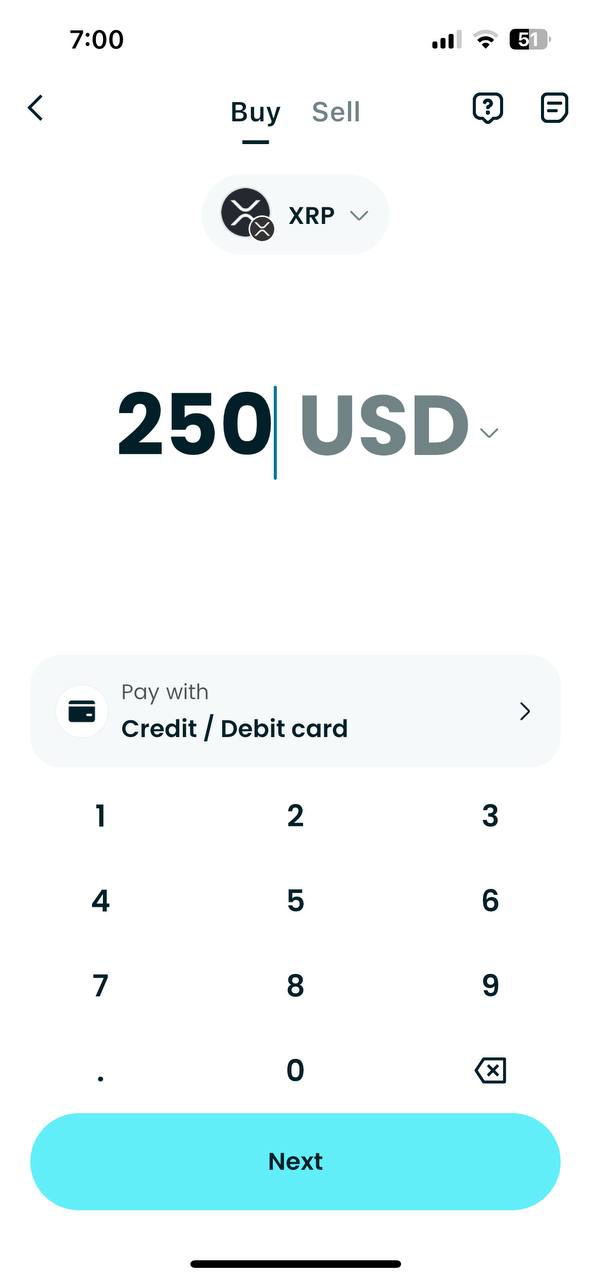 How to Buy Ripple (XRP) on Bitget Wallet? image 15