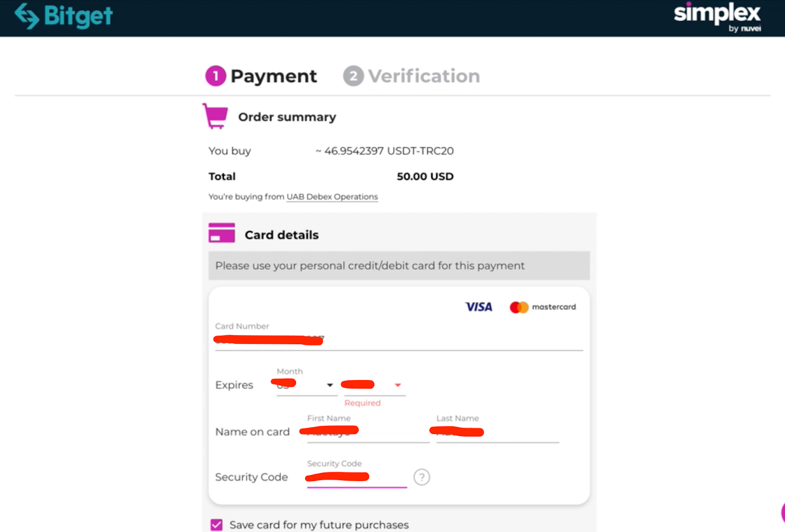 How to Use Simplex to Buy Crypto image 2