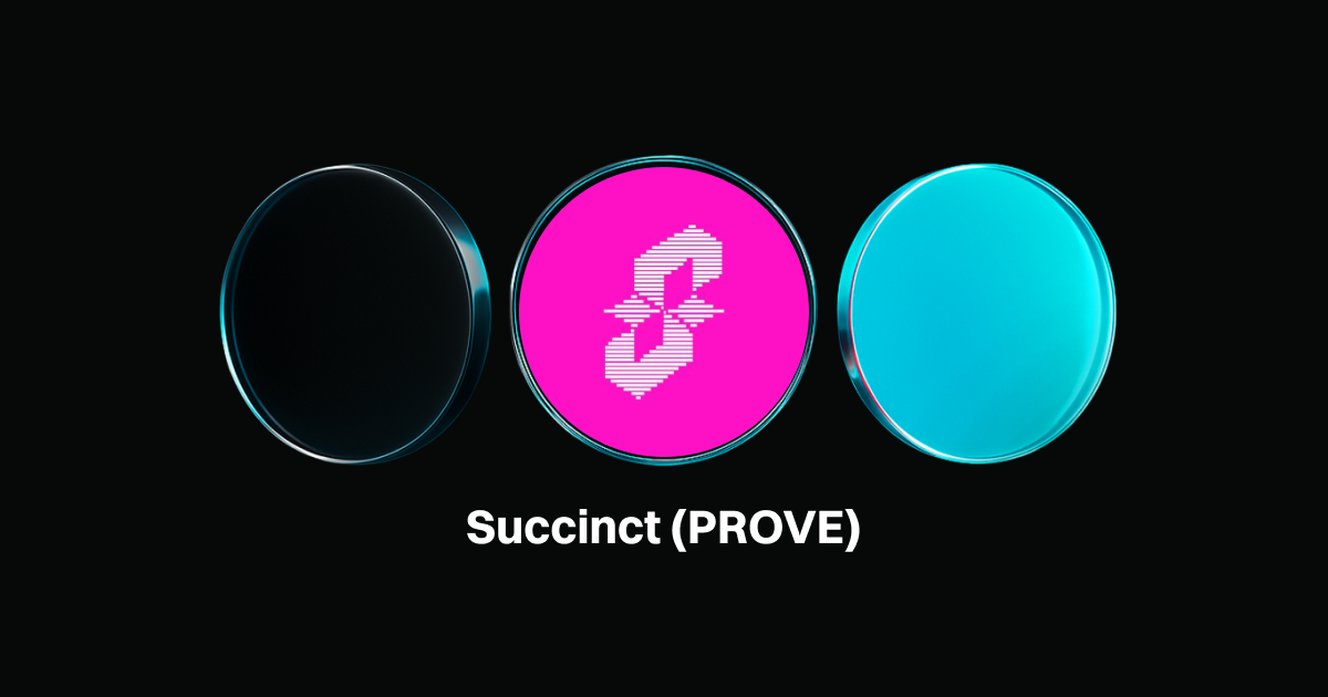 Succinct (PROVE): 去中心化零知识证明基础设施