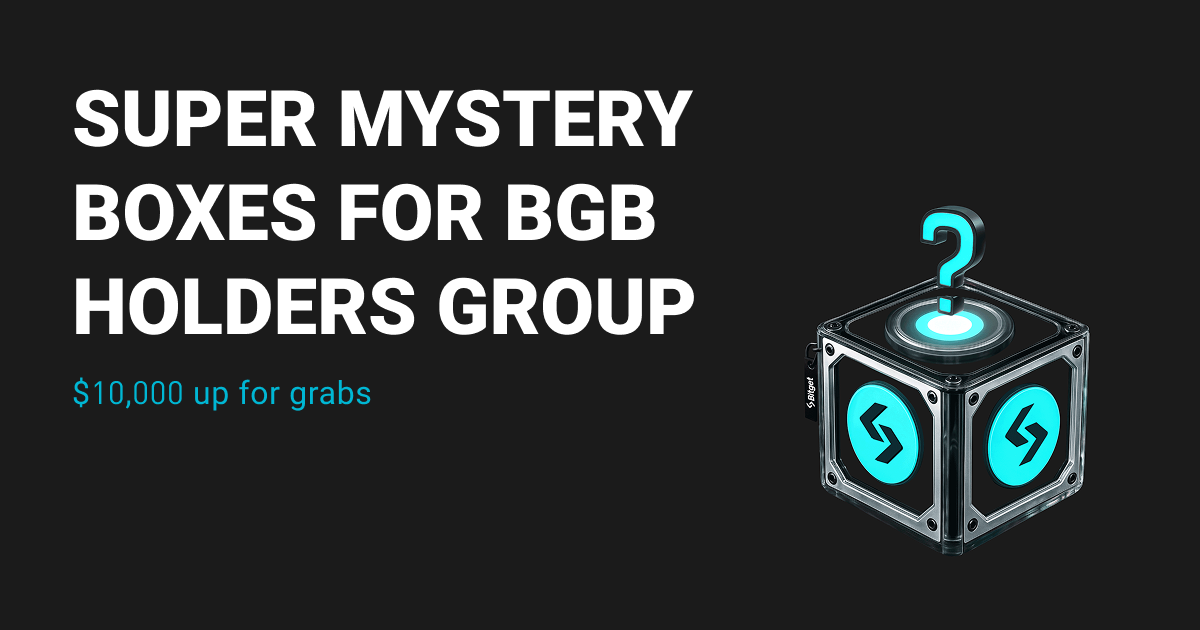 Exclusive Mystery Boxes for BGB holders group–Win random token incentives! image 0