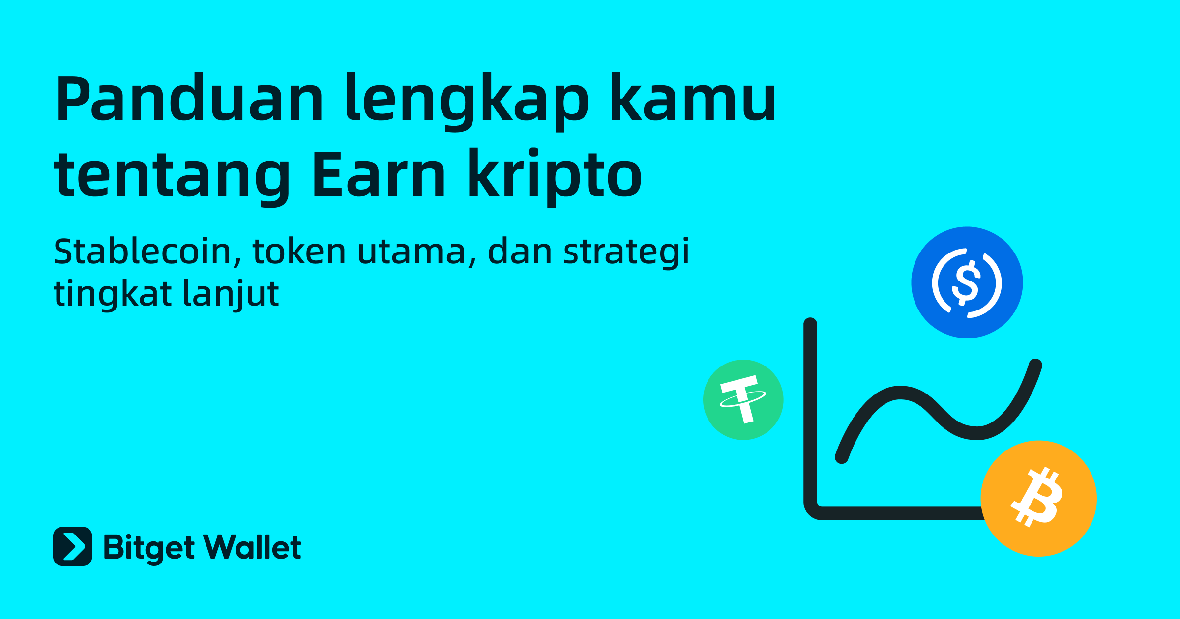 Earn dengan Bitget Wallet – Cara mengamankan APY 2%–6% dari Kripto kamu