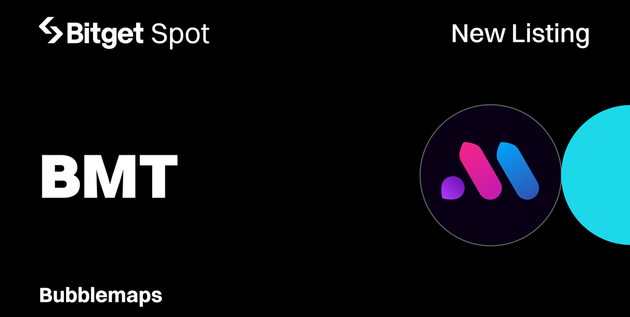 Bitget Lists Bubblemaps (BMT) Adding it to Spot Trading