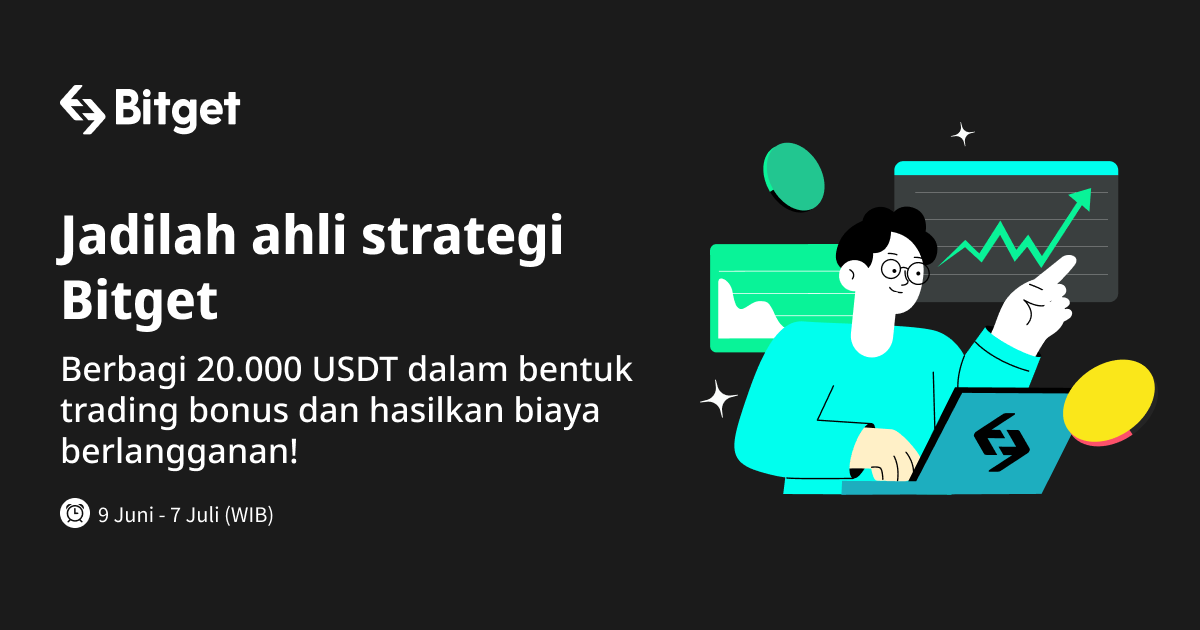 Jadilah Ahli Strategi Bitget, Berbagi 20.000 USDT image 0