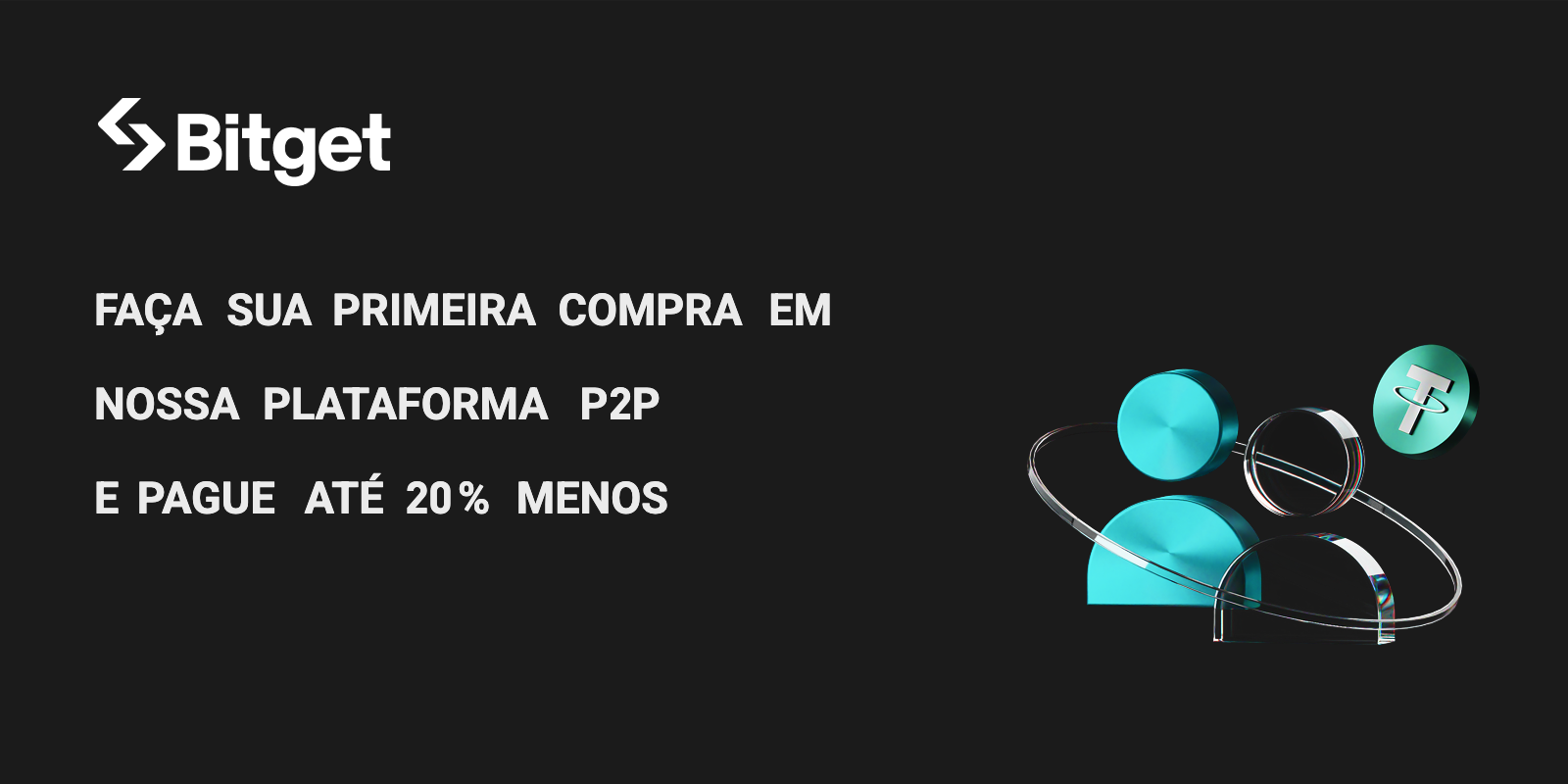 Faça sua primeira compra em nossa plataforma P2P e pague até 20% menos