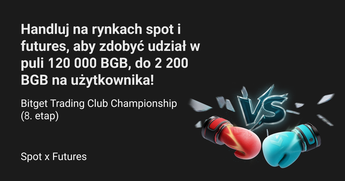 Bitget Trading Club Championship (8. etap) — handluj na rynkach spot i futures, aby zdobyć udział w puli 120 000 BGB, do 2 200 BGB na użytkownika! image 0