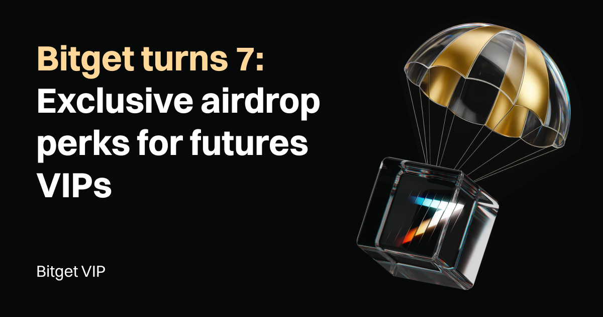 Bitget turns 7: Exclusive airdrop perks for futures VIPs image 0