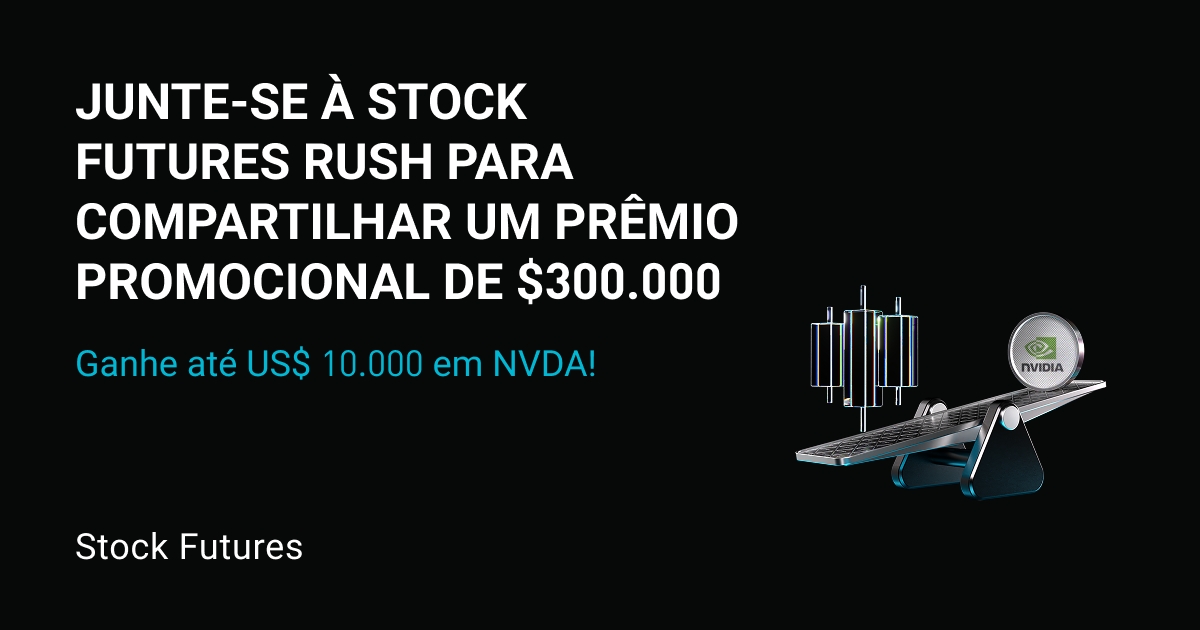 Promoção de futuros de ações: opere e ganhe parte de US$ 300.000 em ações tokenizadas de NVDA   – até US$ 10.000 em NVDA para cada usuário. image 0