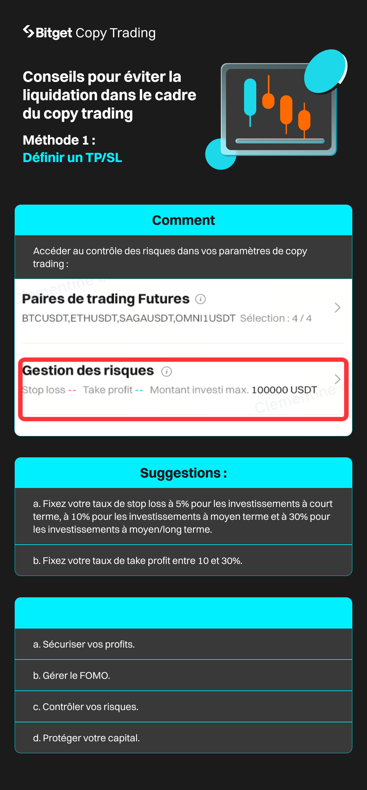 Copy Trading Bitget – Quatre conseils pour éviter la liquidation dans le cadre du copy trading image 0