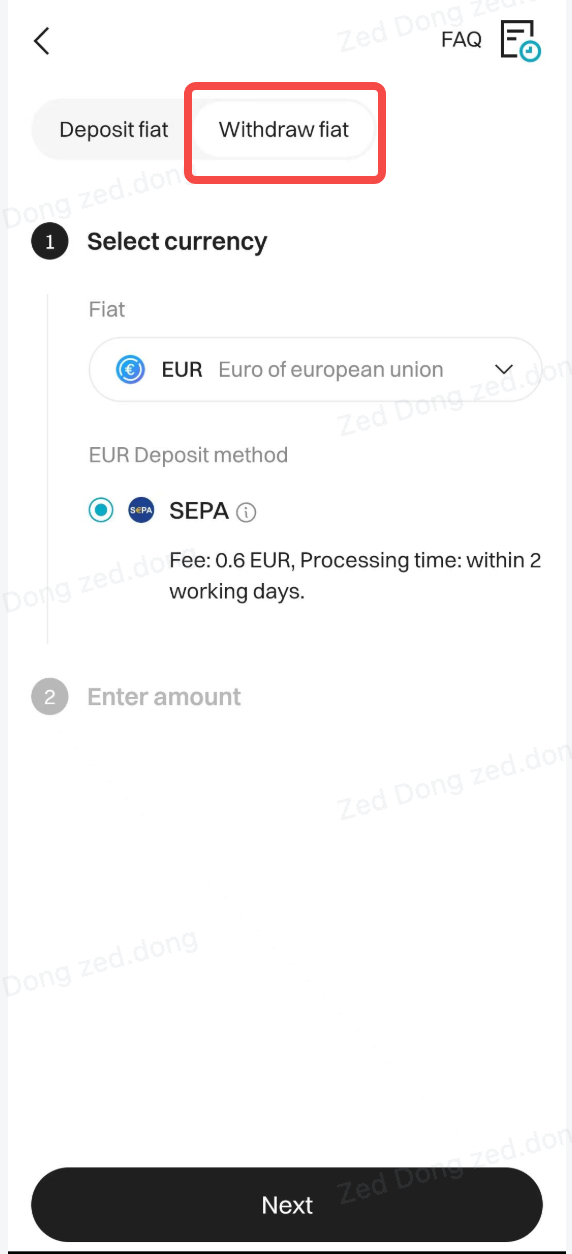 Making Bank Deposits and Withdrawals on Bitget App image 8