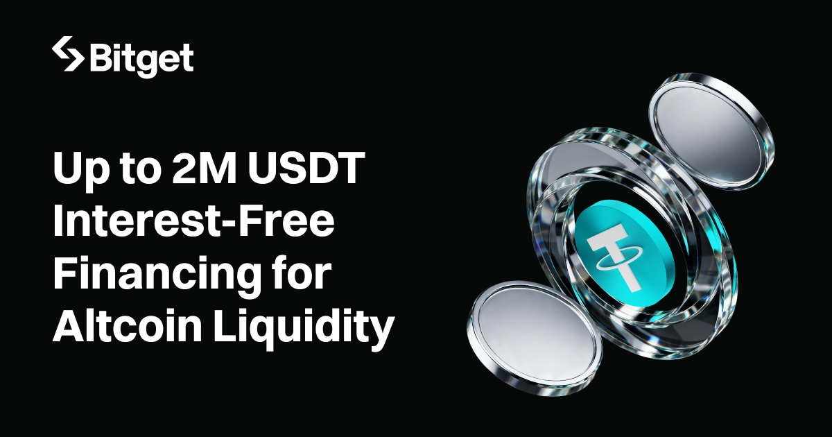 Bitget Launches Institutional Financing Program Offering Interest-Free 2M USDT to Boost Altcoin Liquidity