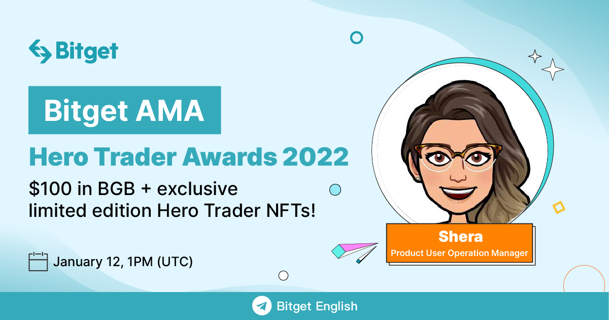 Join Bitget Hero Trader Awards 2022 AMA, Win BGB and Hero Trader NFTs image 0