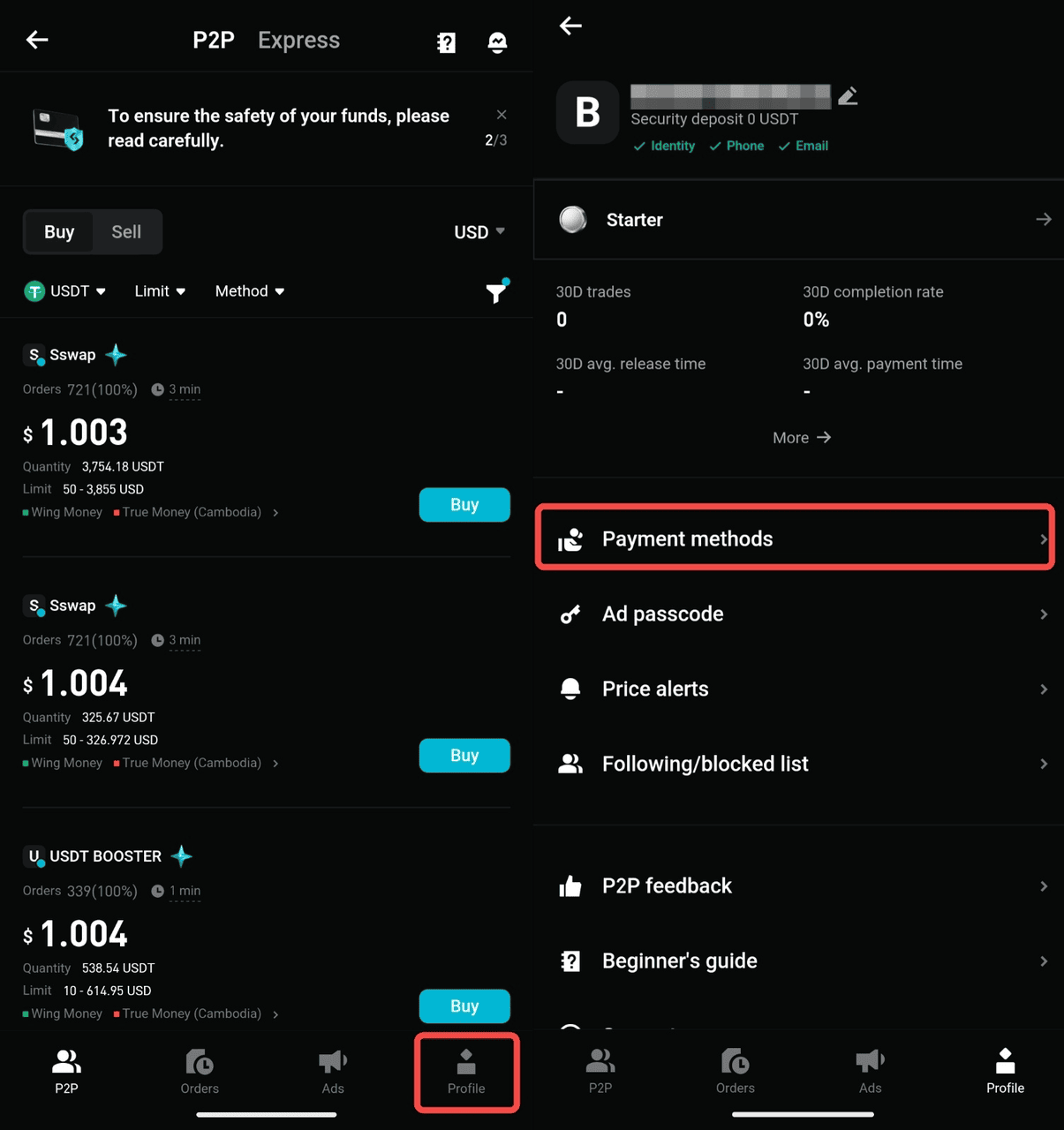 How to Buy Cryptocurrency on Bitget via P2P? - Mobile App Guide