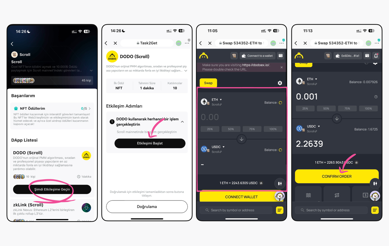 Görev Yap-Kazan: Scroll Ekosistemiyle Tanışın, 10.000$ ve NFT Airdrop Payınızın Kilidini Açın! image 2