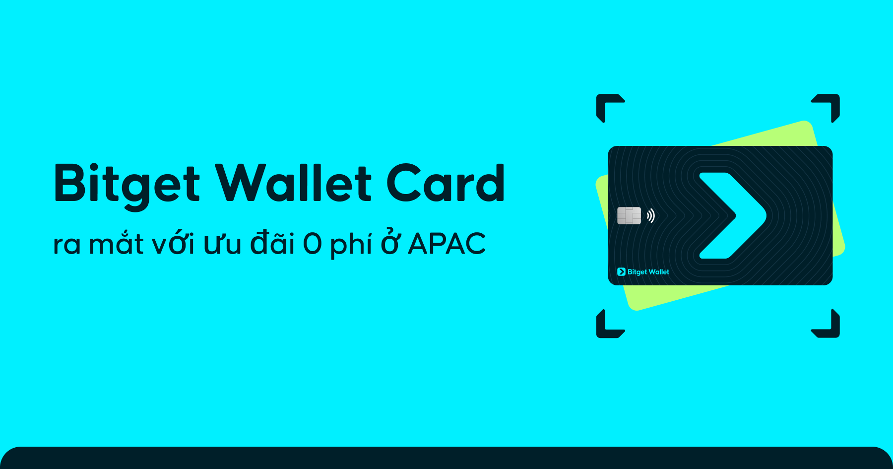 Bitget Wallet Card ra mắt với ưu đãi 0 phí ở APAC