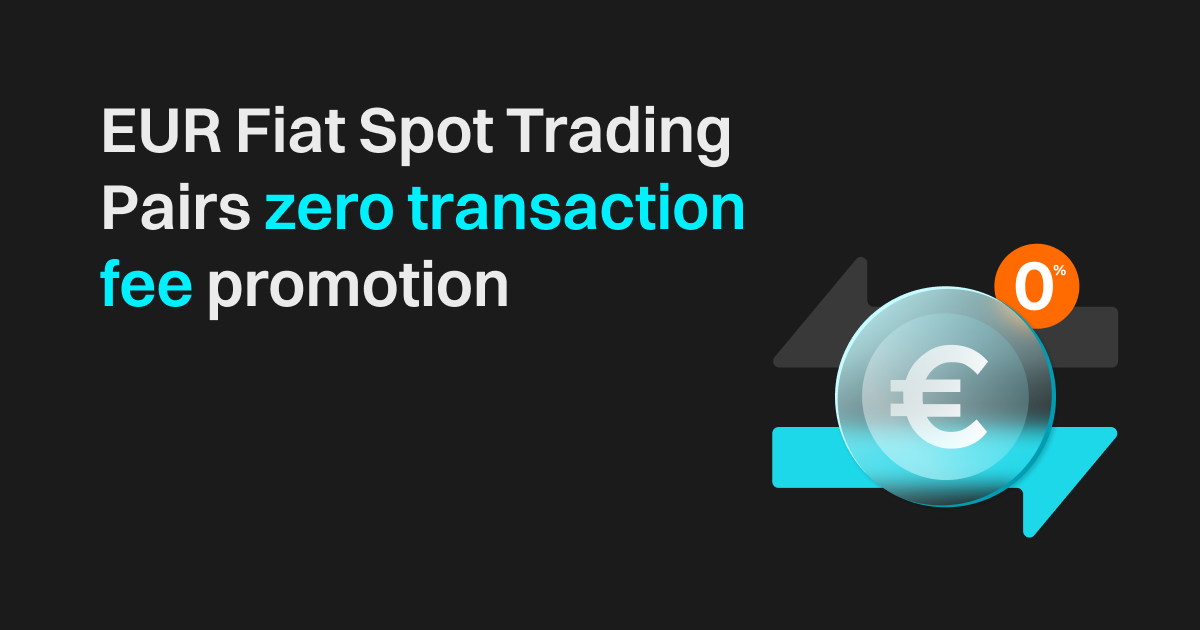 Bitget to launch EUR Fiat Spot Trading Pairs zero transaction fee promotion image 0