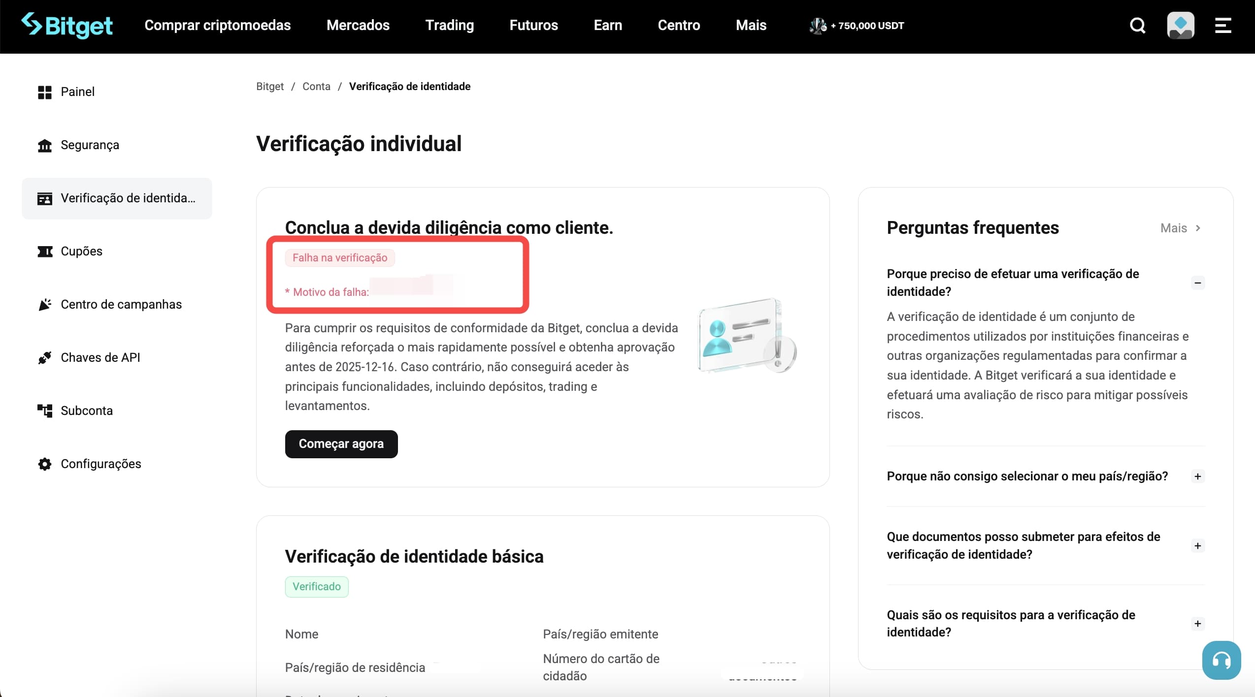 Como concluir a Devida diligência reforçada (EDD) da minha conta Bitget? – Guia do website