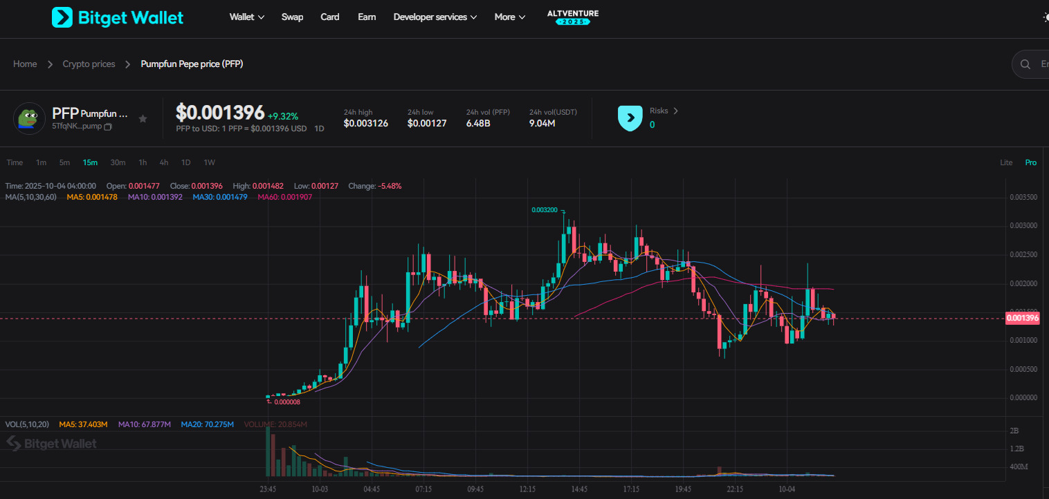 What Is Pumpfun Pepe (PFP): The New Pepe-Inspired Token on Solana Fueling Community Growth and 2025-2030 Forecast image 2