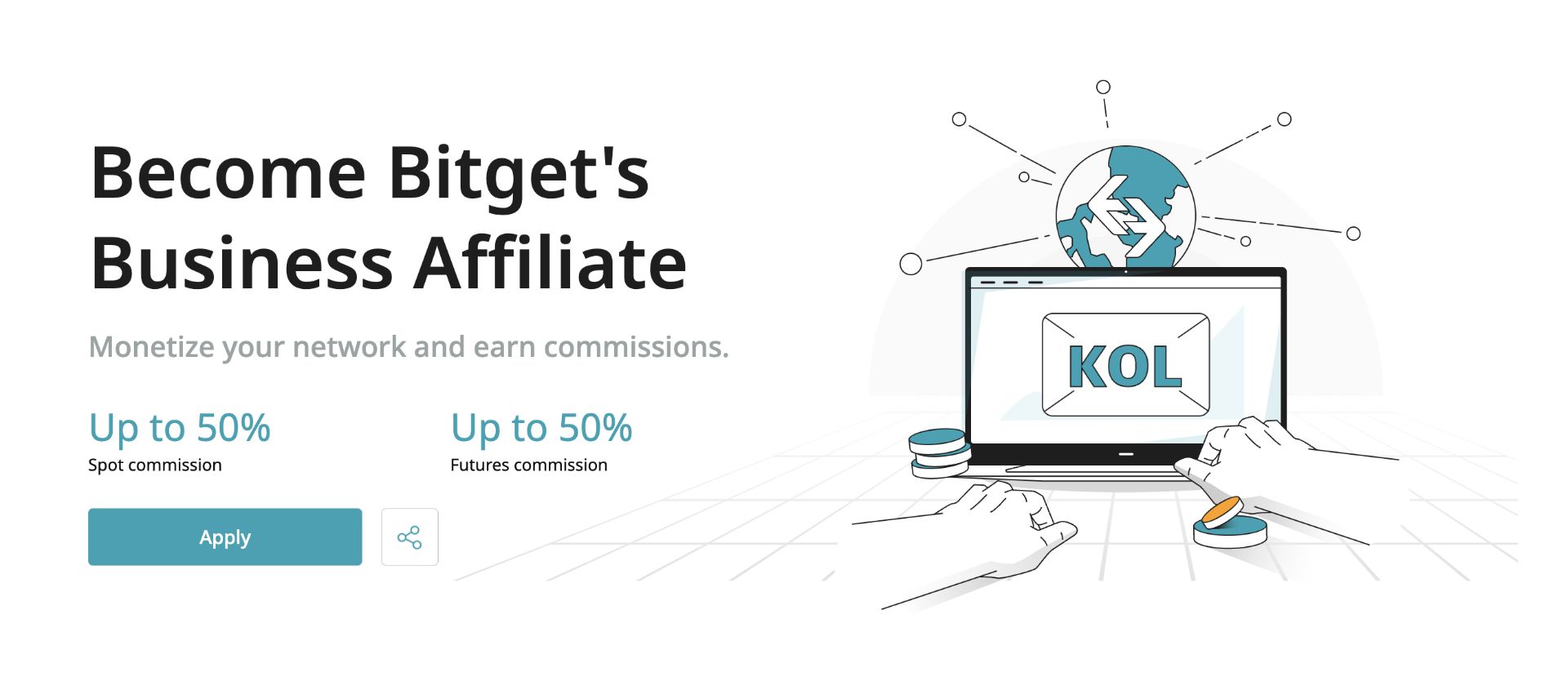 Bitget Partner Management System Tutorial image 0