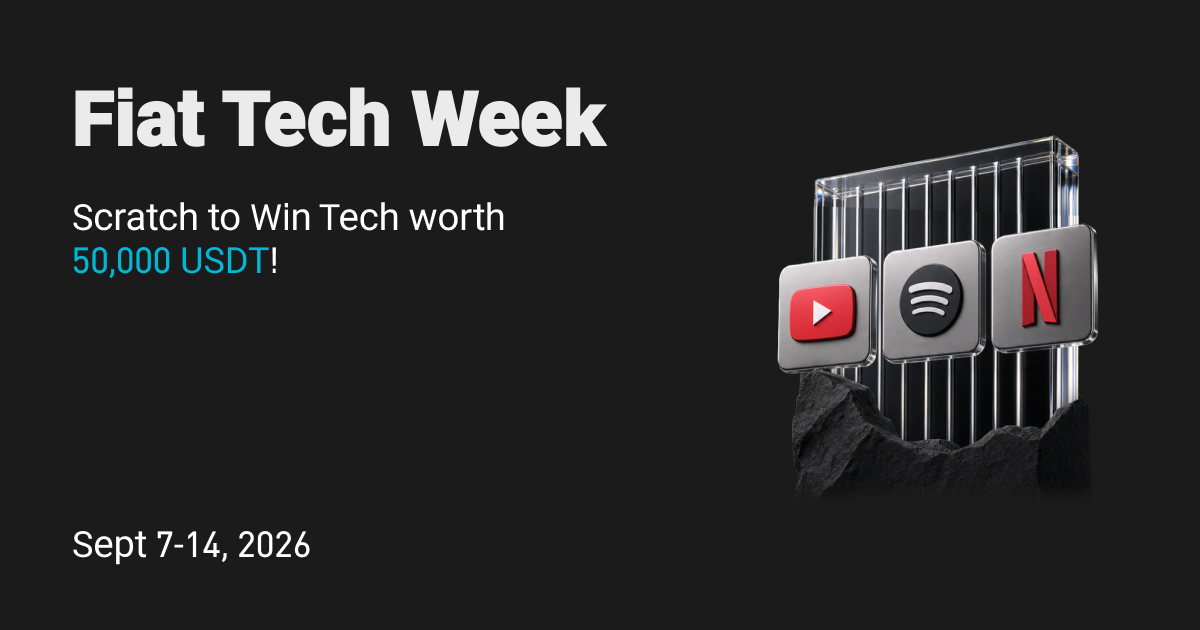 Fiat Tech Week: Scratch to Win Tech worth 50,000 USDT!