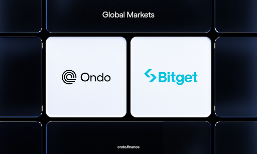 Bitget Joins Ondo’s Global Markets Alliance to Expand Global Access to Over Hundred Tokenized RWAs