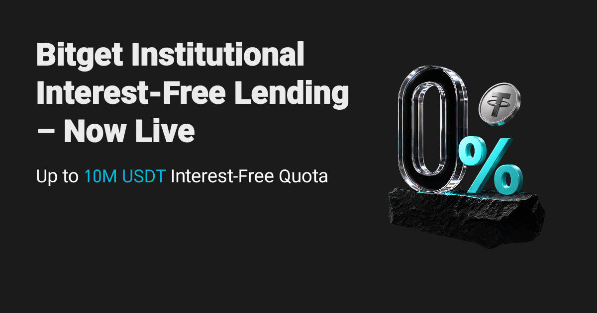 Bitget Interest‑Free Loan Program